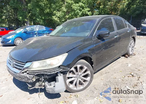 2014 Honda Accord Sport z USA, uszkodzony, nr VIN 1HGCR2F50EA142000